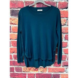 Madewell Merino Wool Sweater Dark Turquoise / Green Size Small